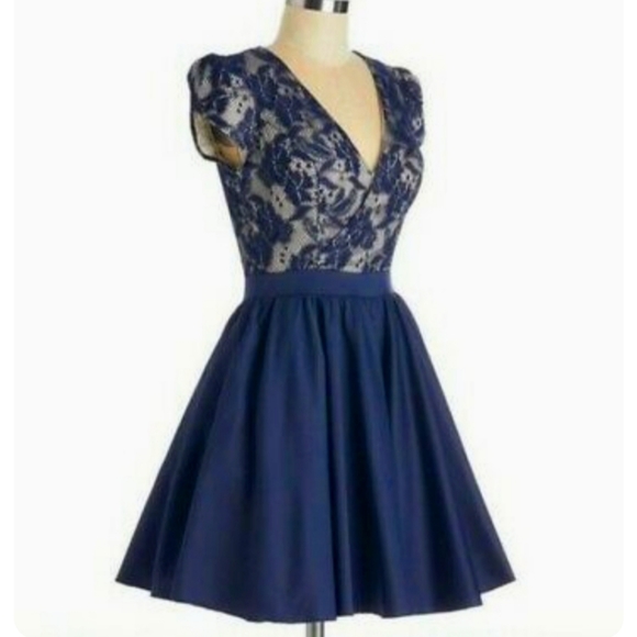 Elegance Awaits dress by Modcloth and Chi Chi - Picture 1 of 6